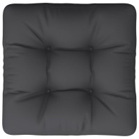 vidaXL Pallet Cushion Black 22.8