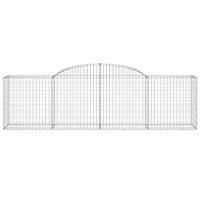 vidaXL Arched Gabion Baskets 6 pcs 118.1