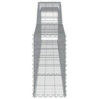 vidaXL Arched Gabion Baskets 6 pcs 157.5