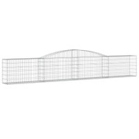 vidaXL Arched Gabion Baskets 20 pcs 157.5