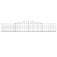 vidaXL Arched Gabion Baskets 25 pcs 157.5