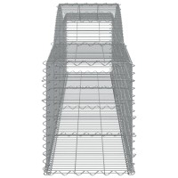 vidaXL Arched Gabion Baskets 25 pcs 157.5