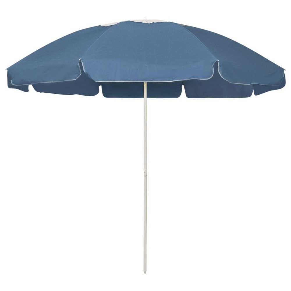 vidaXL Beach Umbrella Blue 94.5