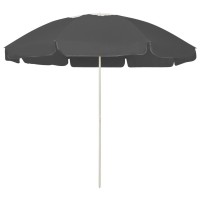 vidaXL Beach Umbrella Anthracite 94.5