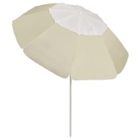 vidaXL Beach Umbrella Sand Yellow 118.1