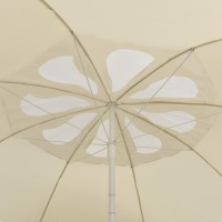 vidaXL Beach Umbrella Sand Yellow 118.1