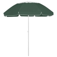 vidaXL Beach Umbrella Green 118.1