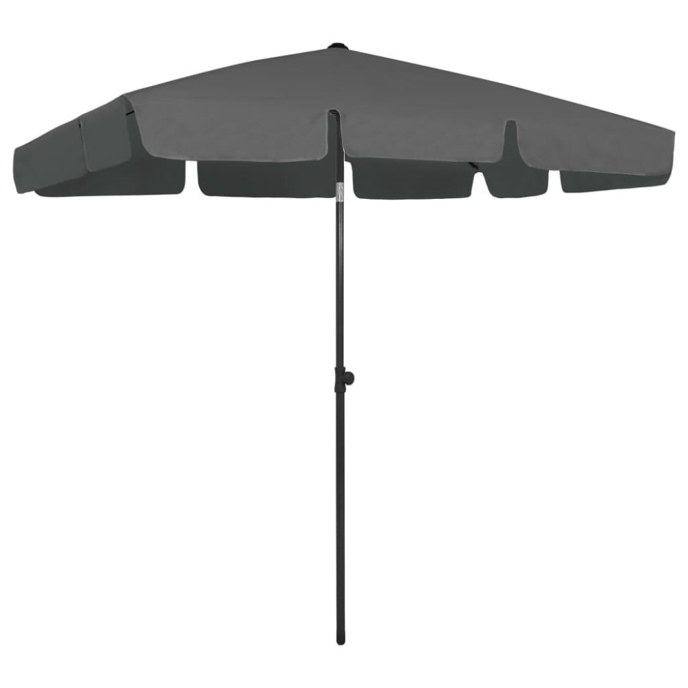 vidaXL Beach Umbrella Anthracite 78.7