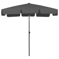 vidaXL Beach Umbrella Anthracite 78.7