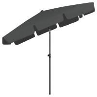 vidaXL Beach Umbrella Anthracite 78.7