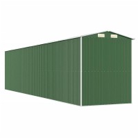 vidaXL Garden Shed Green 75.6