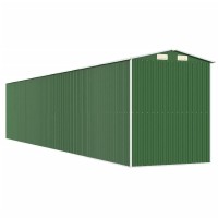 vidaXL Garden Shed Green 75.6