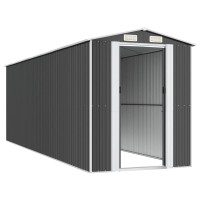 vidaXL Garden Shed Anthracite 75.6