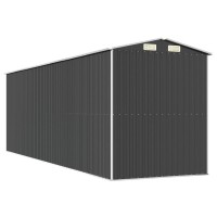 vidaXL Garden Shed Anthracite 75.6