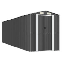 vidaXL Garden Shed Anthracite 75.6