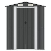 vidaXL Garden Shed Anthracite 75.6