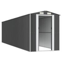 vidaXL Garden Shed Anthracite 75.6