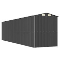 vidaXL Garden Shed Anthracite 75.6