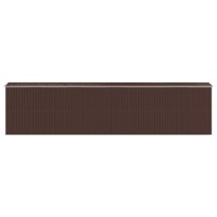 vidaXL Garden Shed Dark Brown 75.6