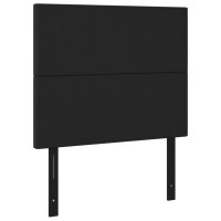 vidaXL Headboards 2 pcs Black 39.4