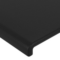 vidaXL Headboards 2 pcs Black 39.4