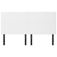 vidaXL Headboards 4 pcs White 35.4