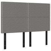 vidaXL Headboards 4 pcs Dark Gray 28.3