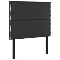 vidaXL Headboards 2 pcs Black 39.4