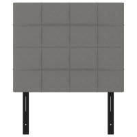 vidaXL Headboards 2 pcs Dark Gray 39.4