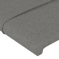 vidaXL Headboards 2 pcs Dark Gray 39.4