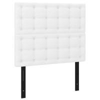 vidaXL Headboards 2 pcs White 39.4