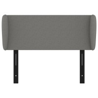 vidaXL Headboard with Ears Dark Gray 40.6