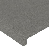 vidaXL Headboard with Ears Dark Gray 40.6