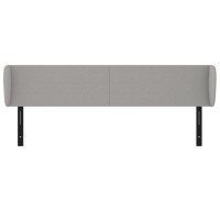 vidaXL Headboard with Ears Light Gray 72