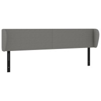 vidaXL Headboard with Ears Dark Gray 72