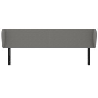 vidaXL Headboard with Ears Dark Gray 72