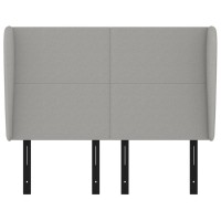 vidaXL Headboard with Ears Light Gray 57.9