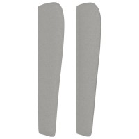 vidaXL Headboard with Ears Light Gray 57.9