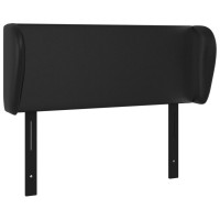 vidaXL Headboard with Ears Black 40.6