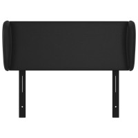 vidaXL Headboard with Ears Black 40.6