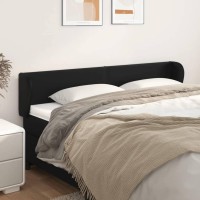 vidaXL Headboard with Ears Black 72