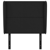 vidaXL Headboard with Ears Black 40.6