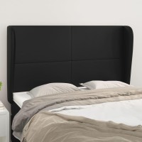 vidaXL Headboard with Ears Black 57.9