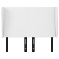 vidaXL Headboard with Ears White 57.9