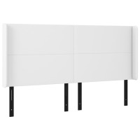 vidaXL Headboard with Ears White 64.2