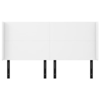 vidaXL Headboard with Ears White 64.2