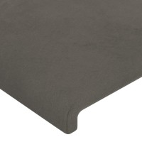 vidaXL Headboard with Ears Dark Gray 40.6