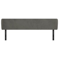 vidaXL Headboard with Ears Dark Gray 72