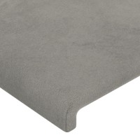 vidaXL Headboard with Ears Light Gray 79.9