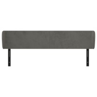 vidaXL Headboard with Ears Dark Gray 79.9